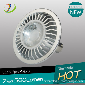 AC/DC 12V 7W 500lm AR70 B15/B15d/Ba15d base COB LED AR70